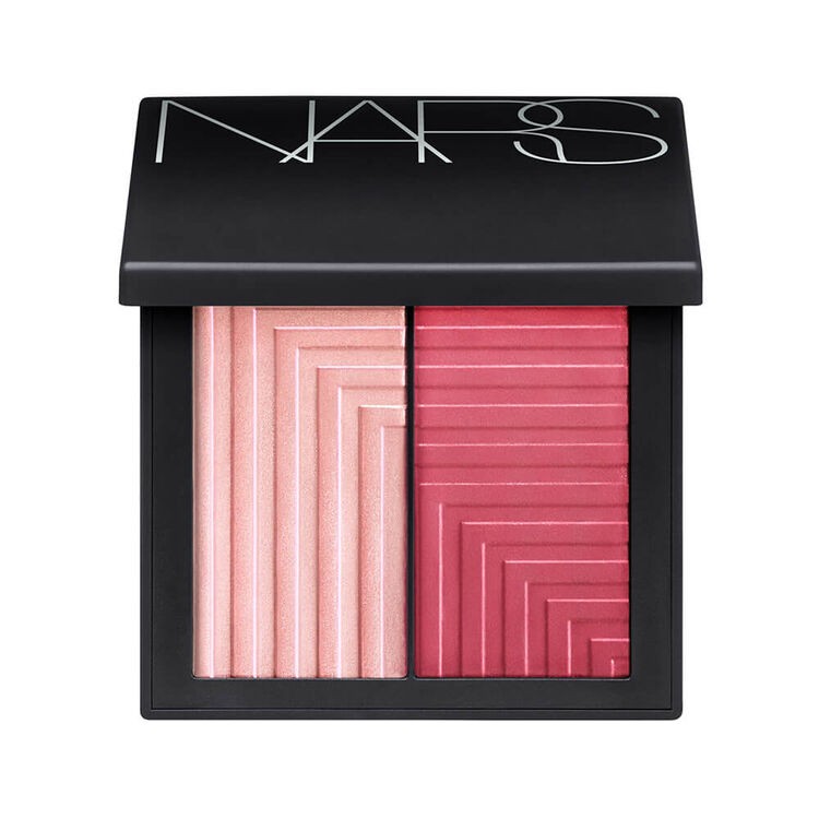 NARS デュアルインテンシティーブラッシュ 5503 スパークリングペールピンク、シマリングホットピンク