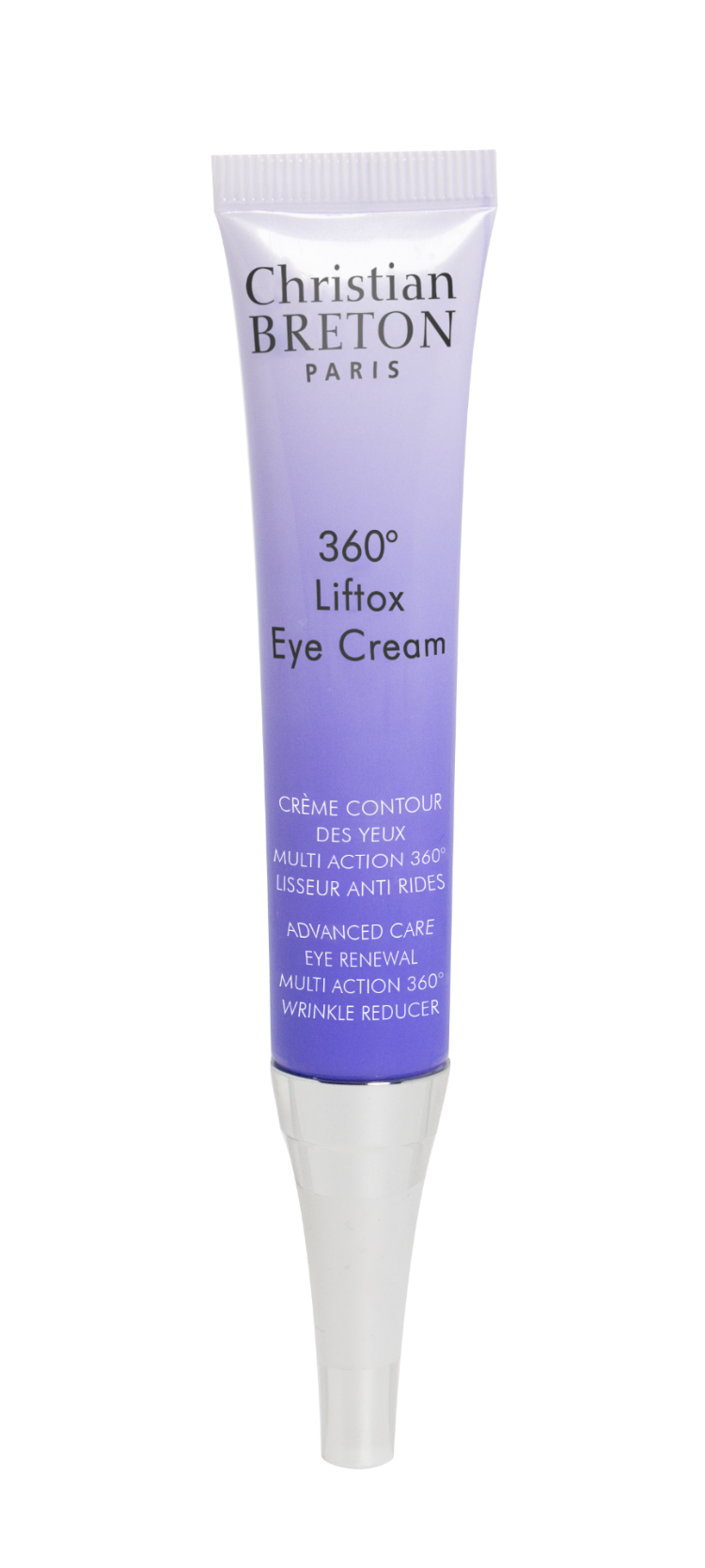 Lトックス360°　8,200円（税抜）目元用朝用クリーム。朝メイク前に塗布するとメイクのりがアップ。保湿と弾力効果、日中のエイジングケアとして。