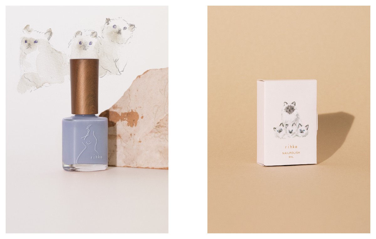 ネイルポリッシュ miaou（ミャウ）　数量限定 9ml 2970円(税込)　
