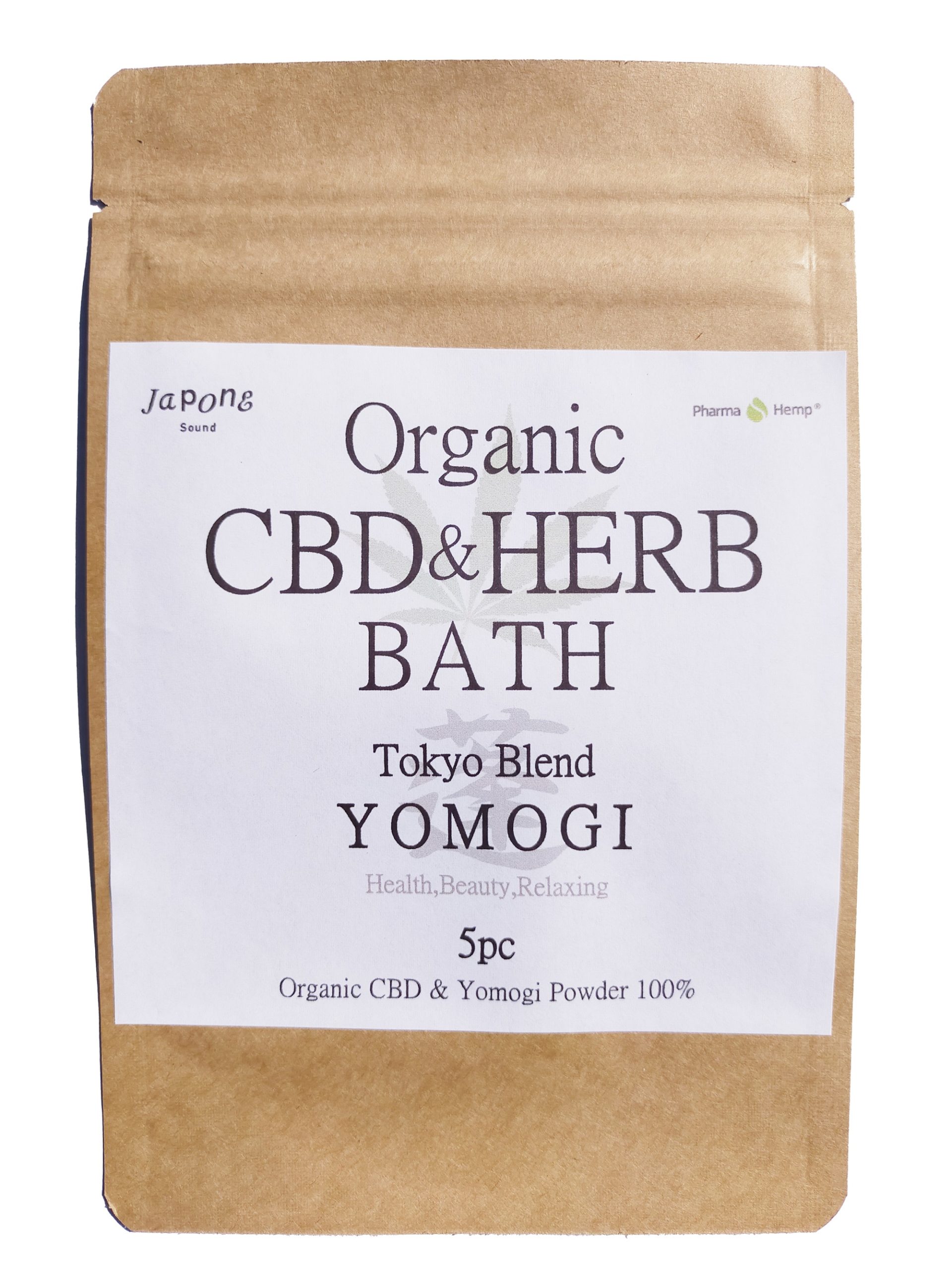 Organic CBD&HERB BATH Tokyo Blend -YOMOGI-