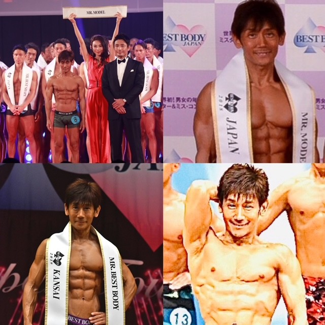 ベストボディ・ジャパン日本大会での岡崎厚志さん