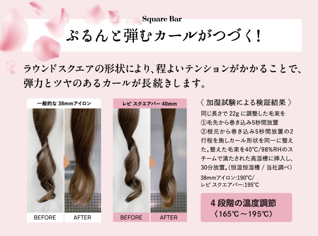 Repit(レピ)スクエアバーロゼ