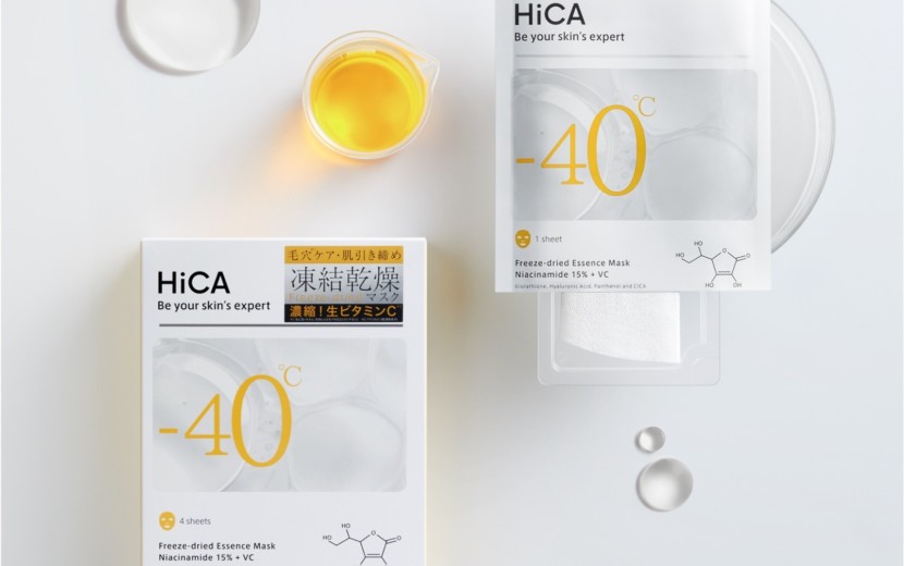 HiCA フリーズドライエッセンスマスク ナイアシンアミド15%+VC