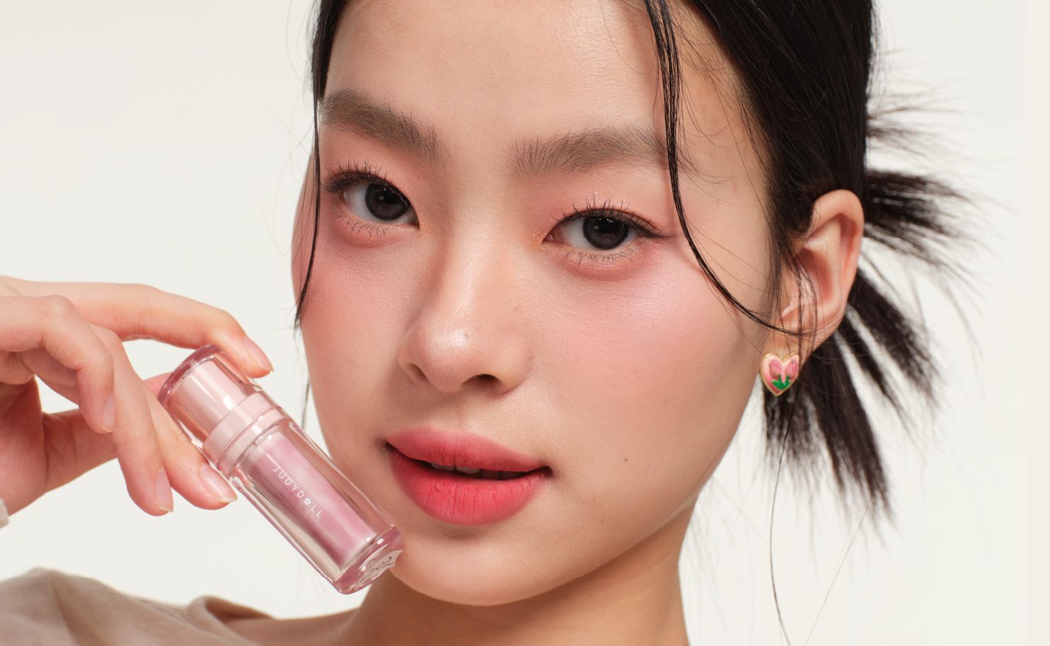 rosy monster★マシュマロフリルドットキルティングトップス(ネイビー) rosy monsterマシュマロフリルドットキルティングトップス(ネイビー)
