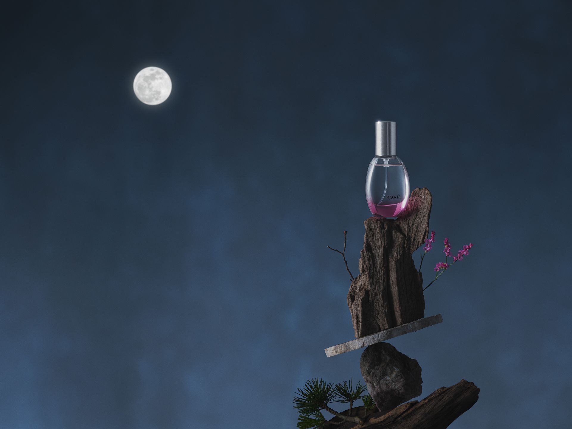 ROAlív(ロアリブ)から秋の夜から着想を得たフレグランス「宵月華