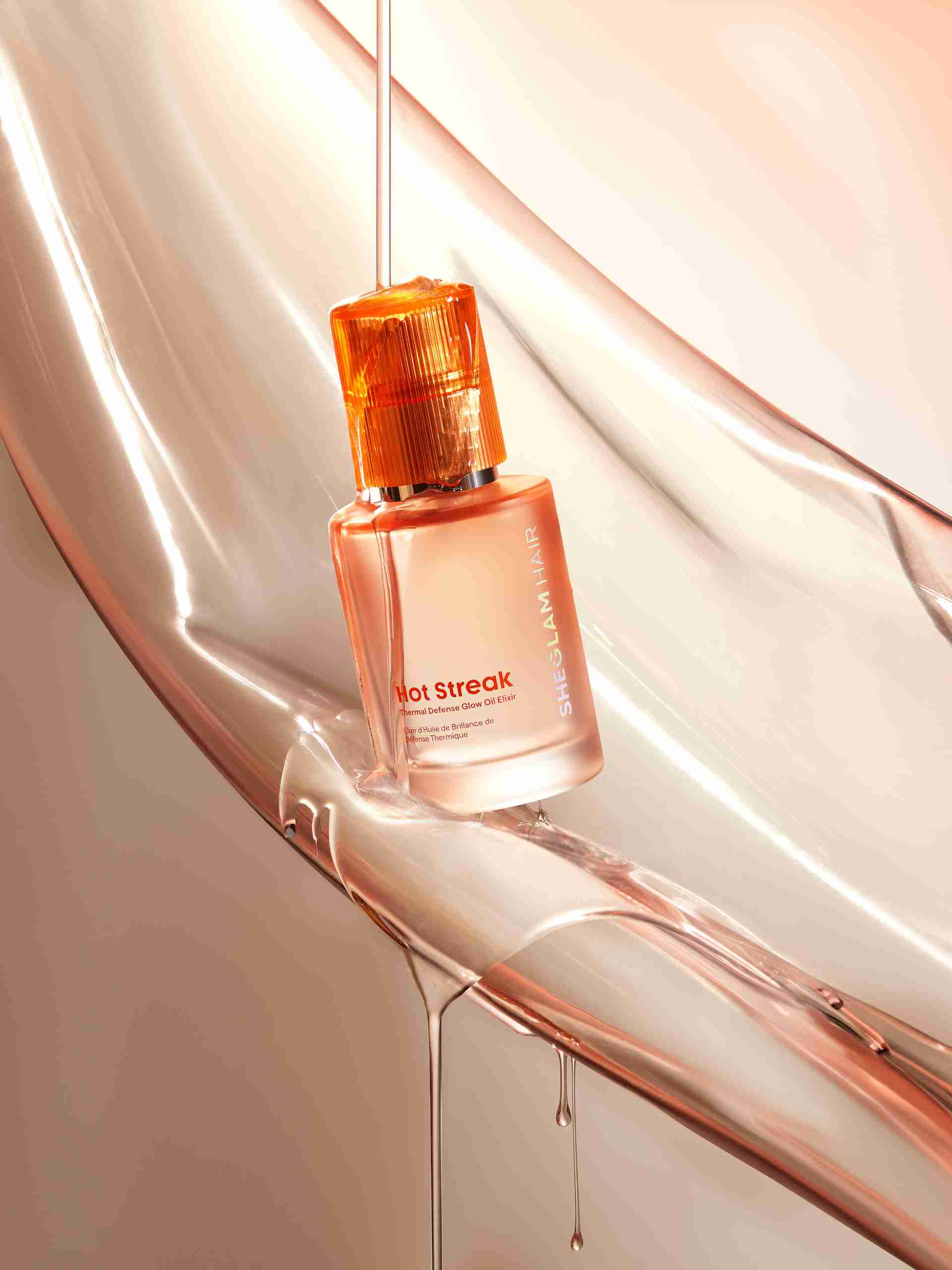 ヘアホット ストレークサーマル ディフェンス グロウオイル エリクシール（50ml）