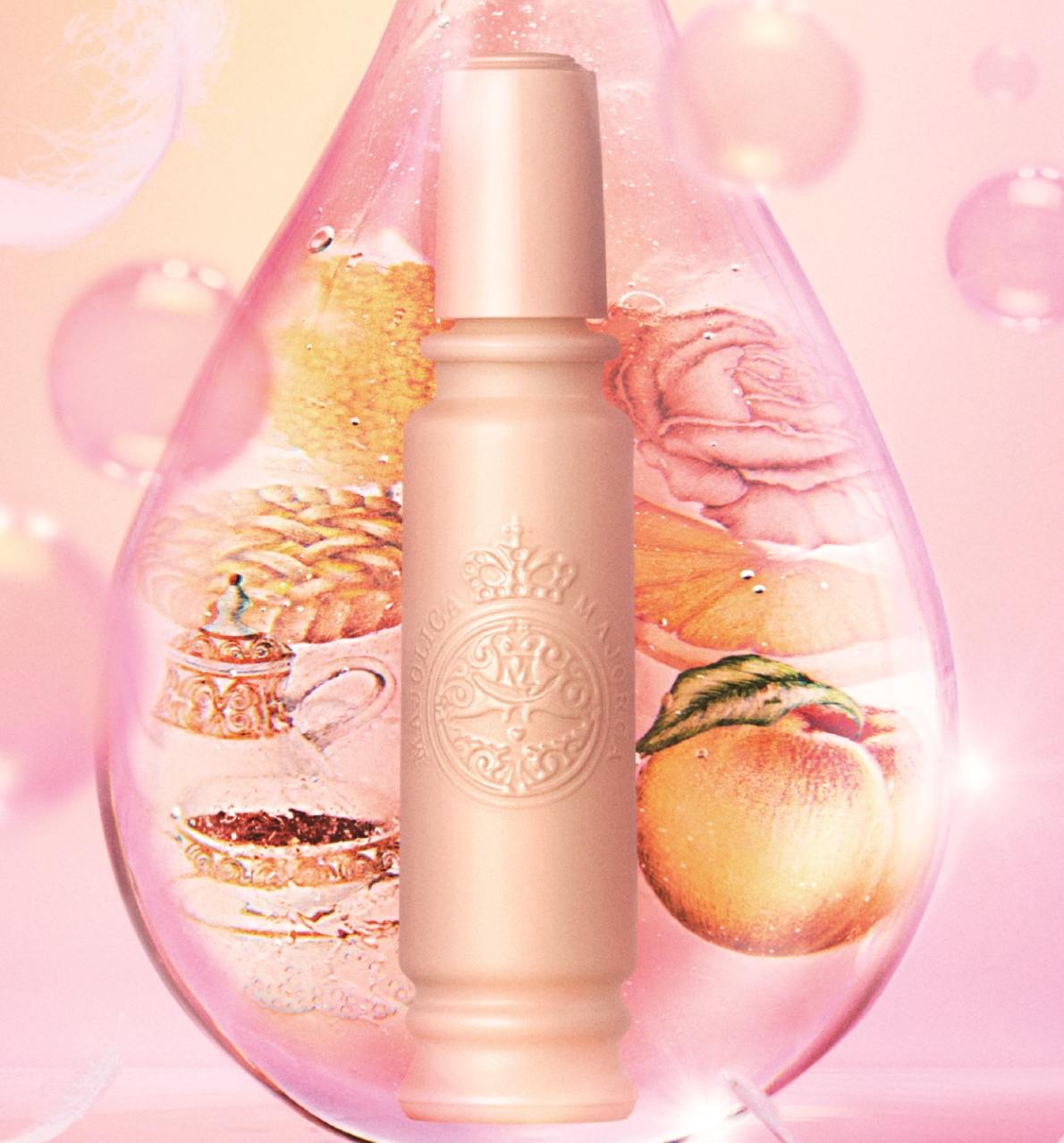 マジョリカマジョルカ  マジョロマンティカ　4種　香水 マジョリカ マジョルカからピーチパイとフローラルサボンの香水