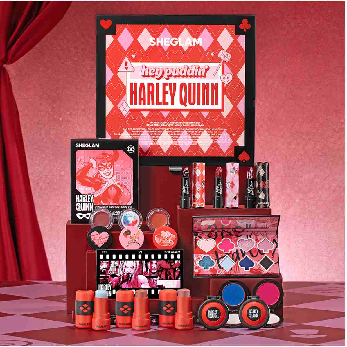 コレクションセット（HARLEY QUINN x SHEGLAM Collection Set）