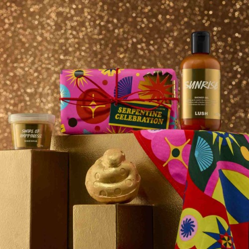 LUSHから、巳年をお祝いするゴールドのコレクション