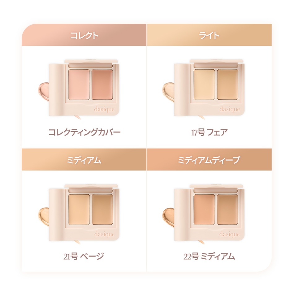 プロカバーデュアルコンシーラーパレット