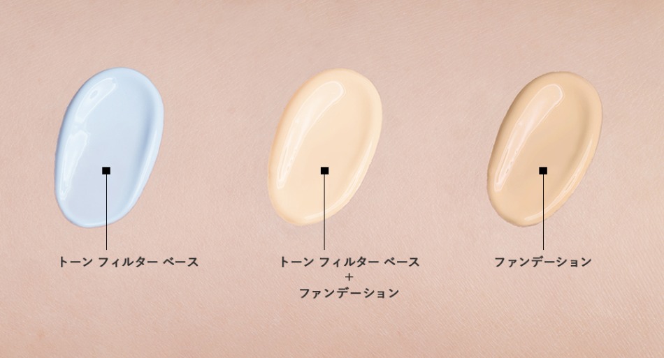 スキン セッティング トーン フィルター ベース