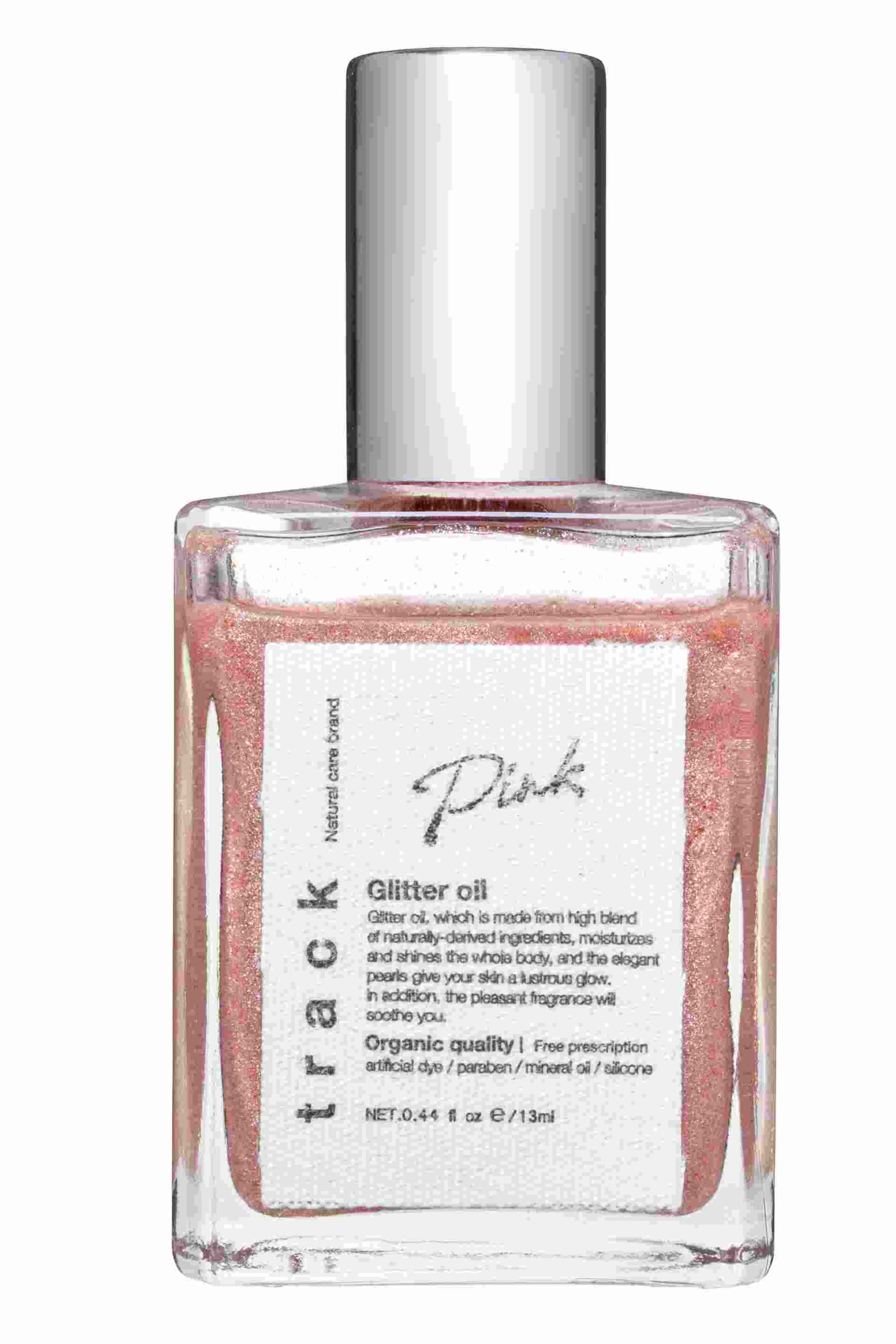 track Glitter oil Pink