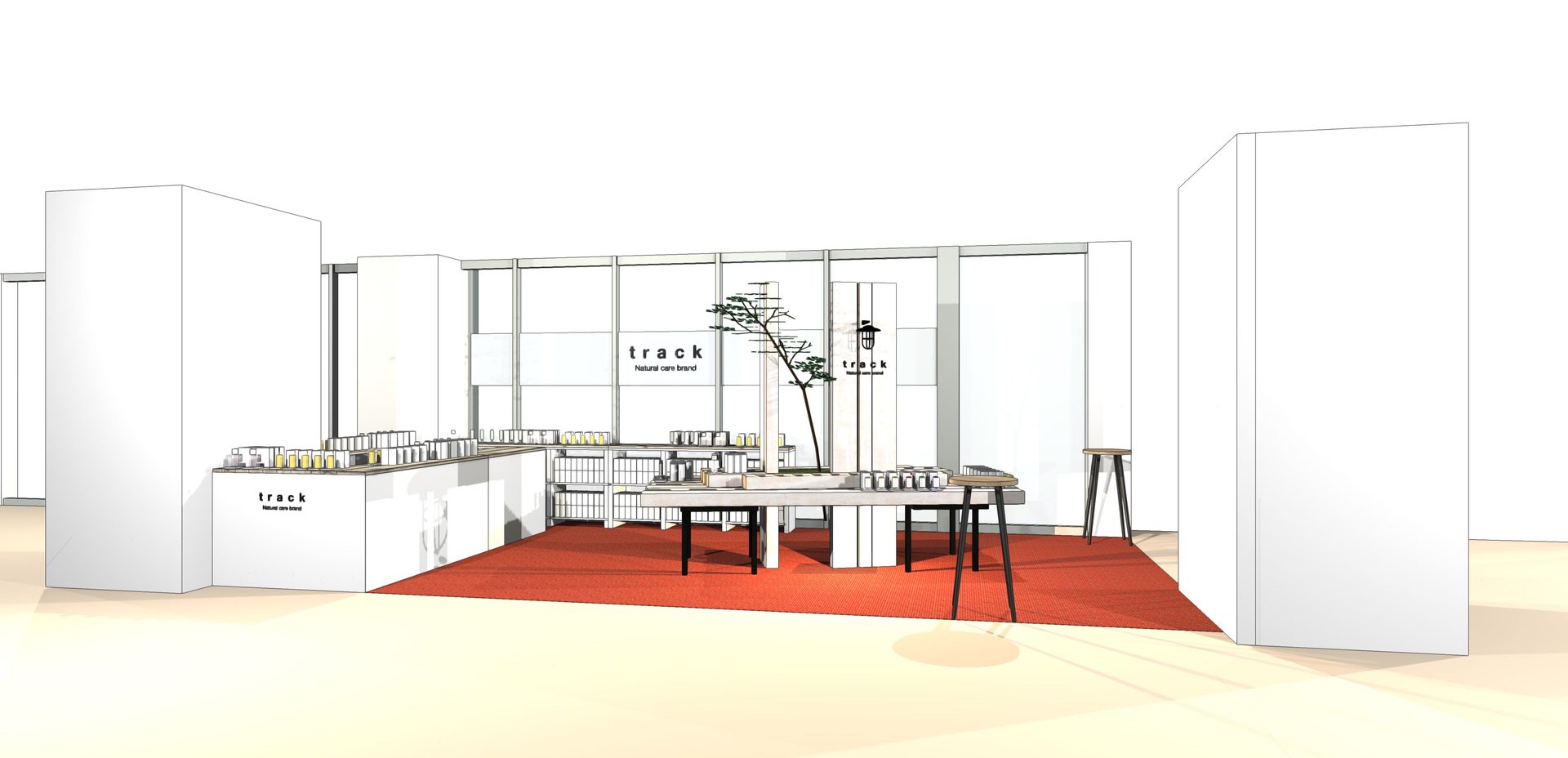 track オイル アールグレイAMUプラザ博多で期間限定POP UP SHOPを開催