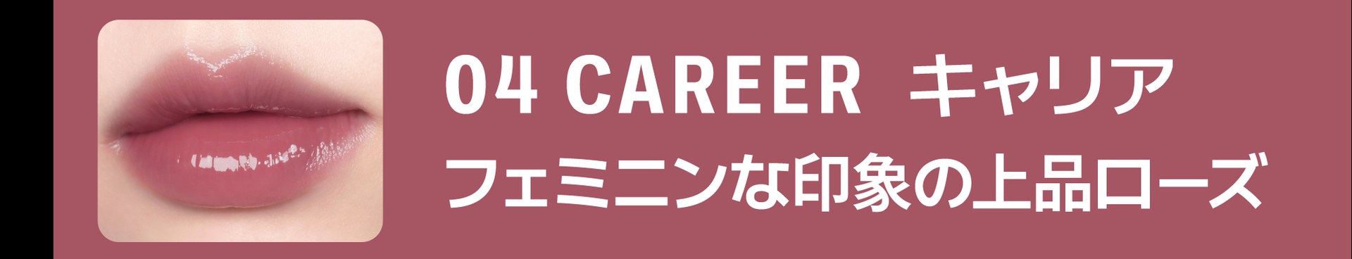 04 CAREER キャリア