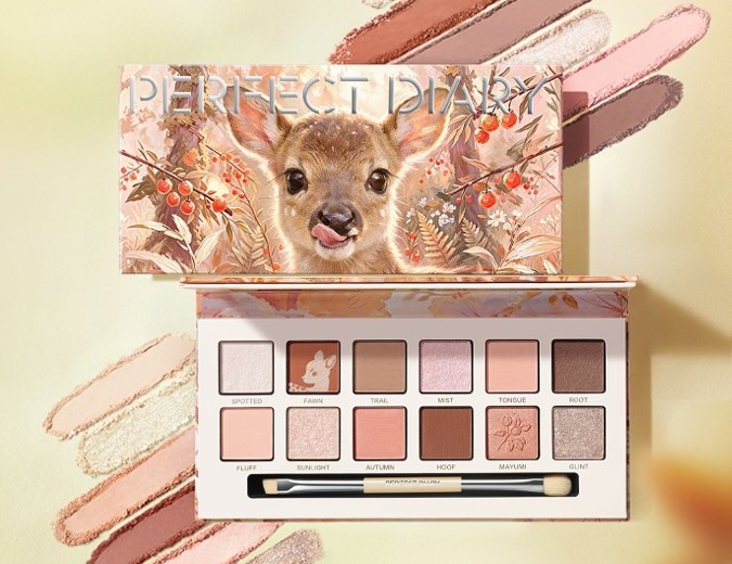 PERFECT DIARY(パーフェクトダイアリー)日本限定「バンビパレット」　