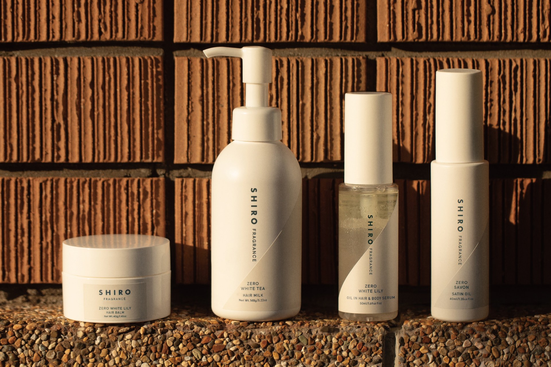 SHIRO「ZERO COLLECTION FRAGRANCE」にヘアケア4品