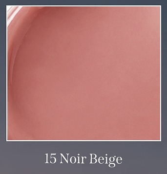 デューステインシアーリップグロス　15 Noir Beige（ヌワールベージュ）