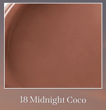 デューステインシアーリップグロス　18 Midnight Coco（ミッドナイトココ）