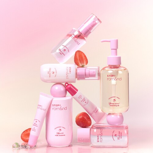 rom&nd(ロムアンド)から新スキンケア「STEP by rom&nd」