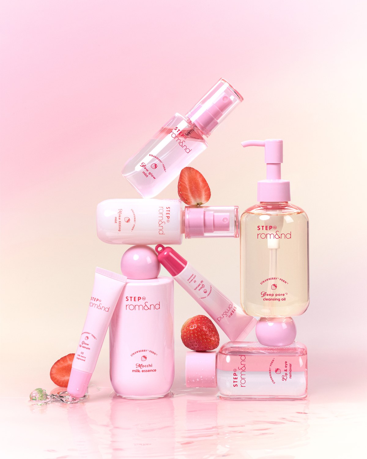 rom&nd(ロムアンド)から新スキンケア「STEP by rom&nd」