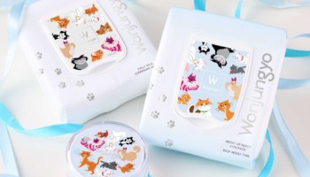 Wonjungyo(ウォンジョンヨ)にディズニーの猫キャラクターをあしらった限定パッケージ